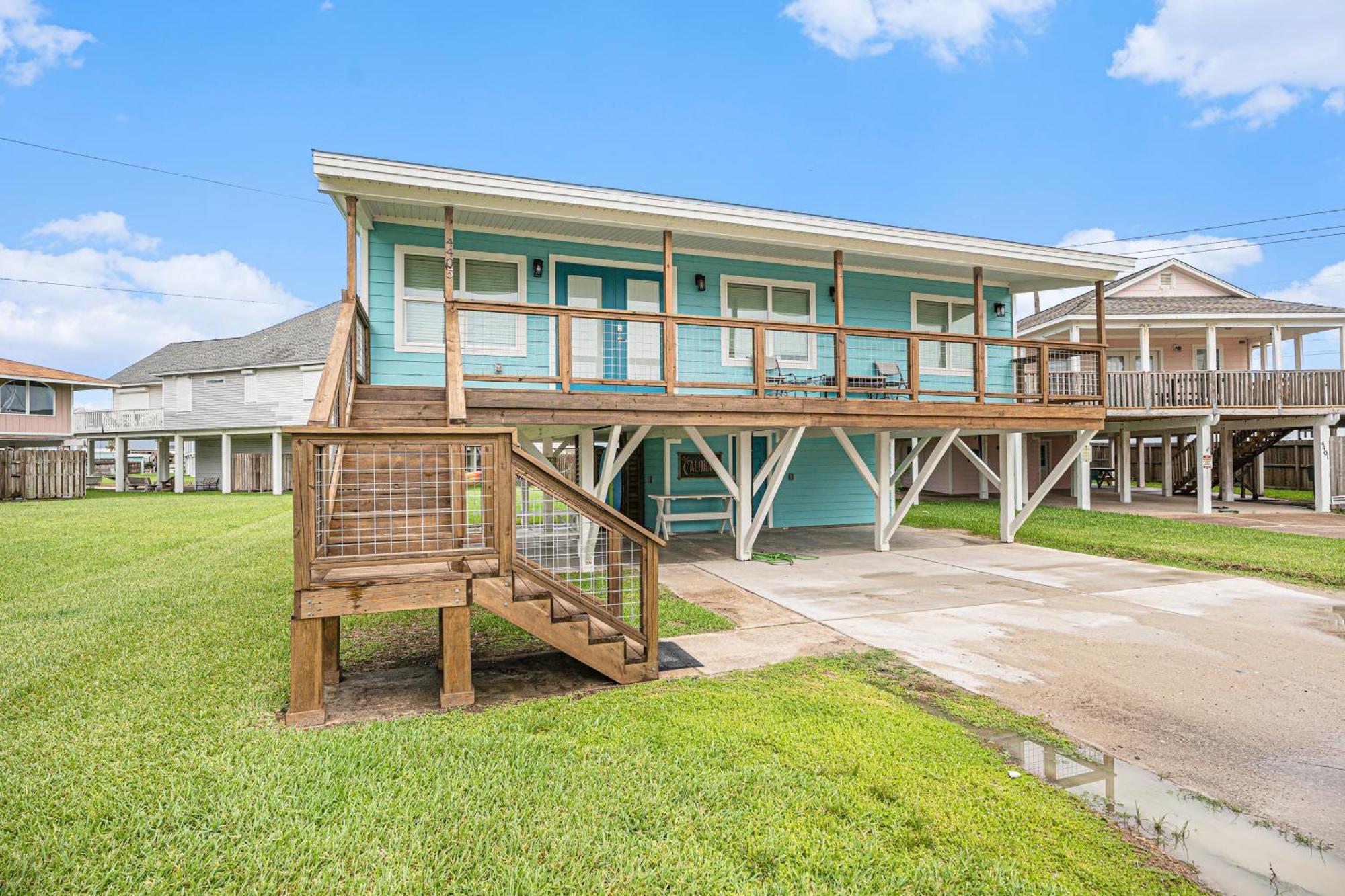 Seaside Cottage Galveston Exterior foto
