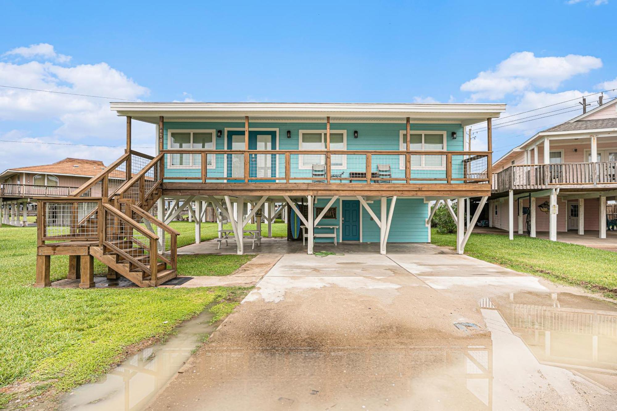 Seaside Cottage Galveston Exterior foto